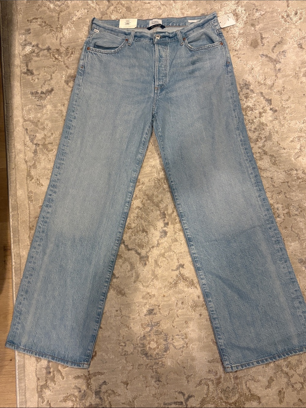 Citizens Of Humanity light blue denim jeans